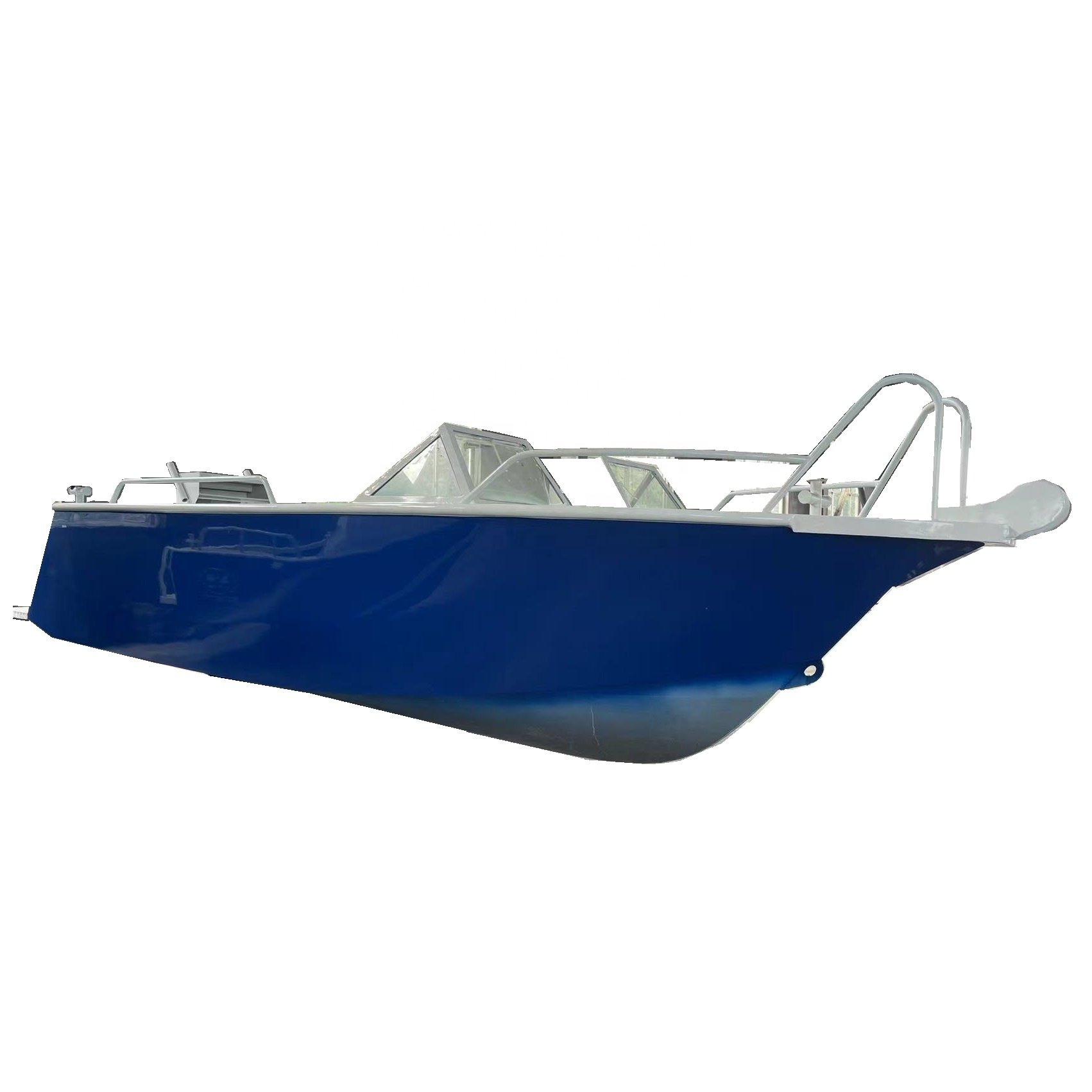 21FT China Manufacturer Aluminum Hull Fishing Top Bass Boat With Center Console for Sale